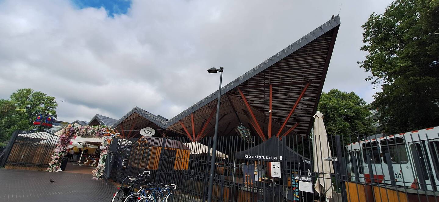 Markthalle in Tallinn.