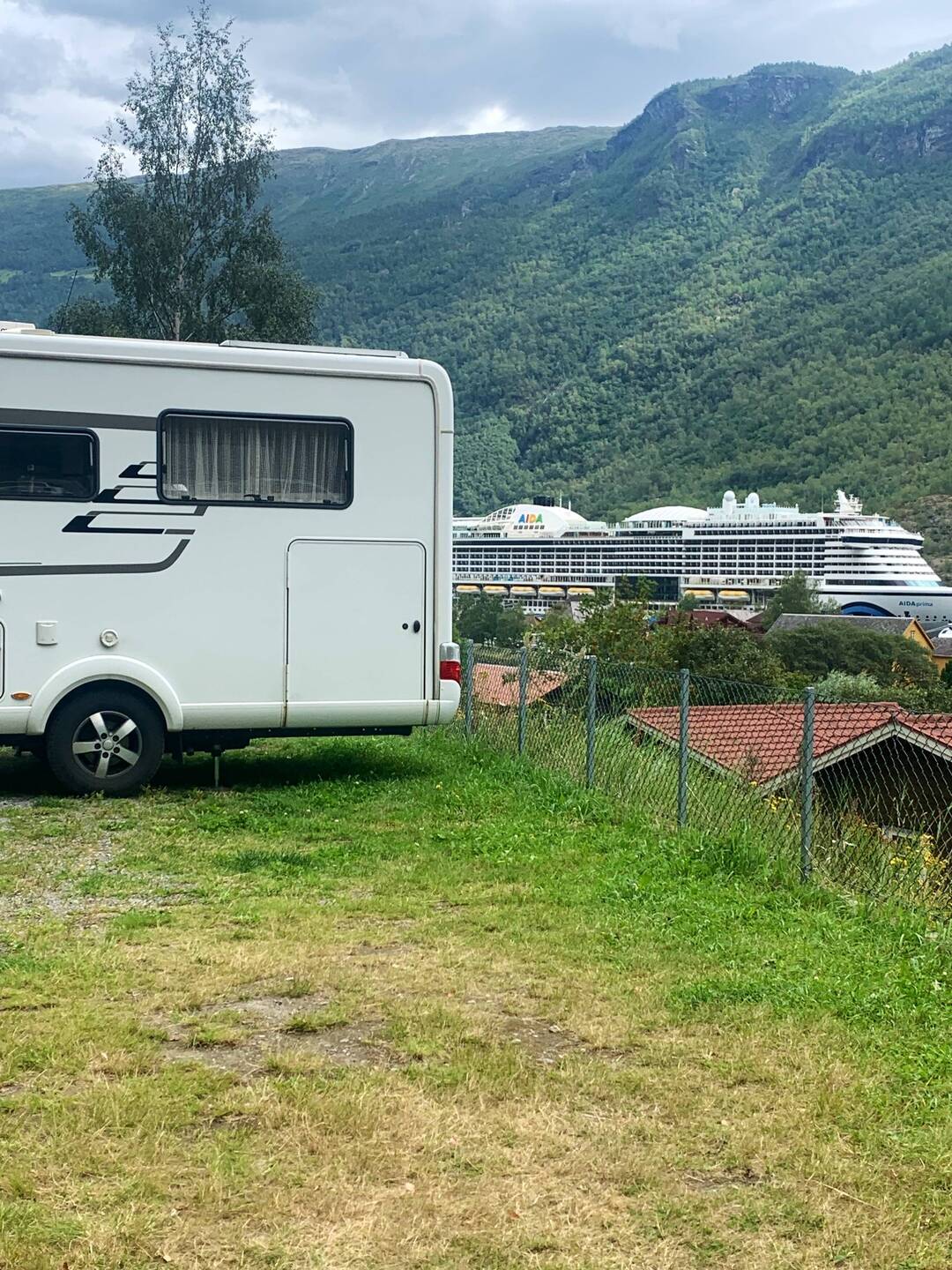 Wieder ein Kreuzfahrer