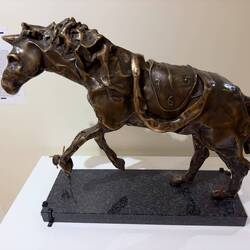 Horse Saddled with Time, 1980.