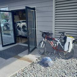 Laundry-day in Whitefish