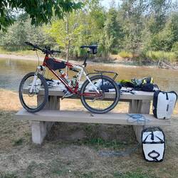 Bike-Maintenance, zwischen Sprinklern