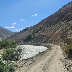 Der Pamir zu Beginn