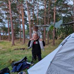 Spontanes Zeltabendteuer