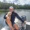 Tug loves his dinghy rides