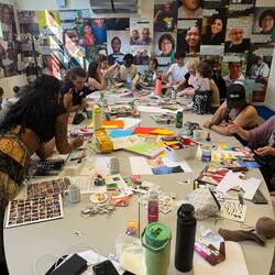 The class during our workshop