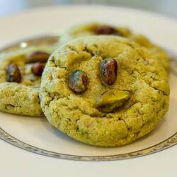 Siirt Kurabiyesi ... pistachio cookies with a smile! — Colorado Springs, CO.