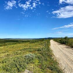 das schöne Plateau Luossačahca