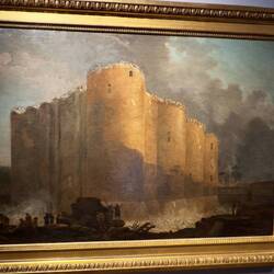A painting of the Bastille, Musee Carnavalet.