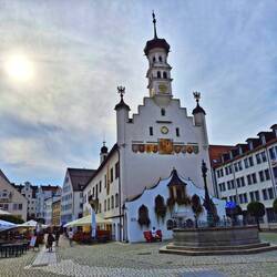 Das Rathaus.
