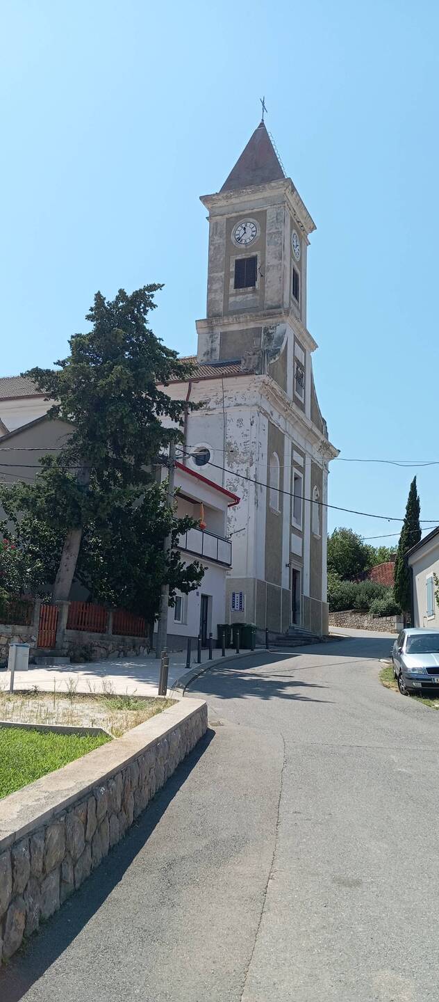 Die Kirche von Sveti Juraj...sie läutet aller 15min