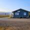 Camping Nordkapp; im Hintergrund das Kapp