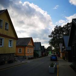 Wooden houses of Trakai