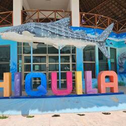 Chaquila - der Fährhafen für die Überfahrt nach Holbox