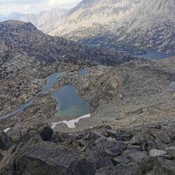 Sicht vom Glenn Pass