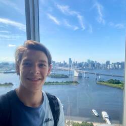 Blick aus dem Fujitv Gebäude