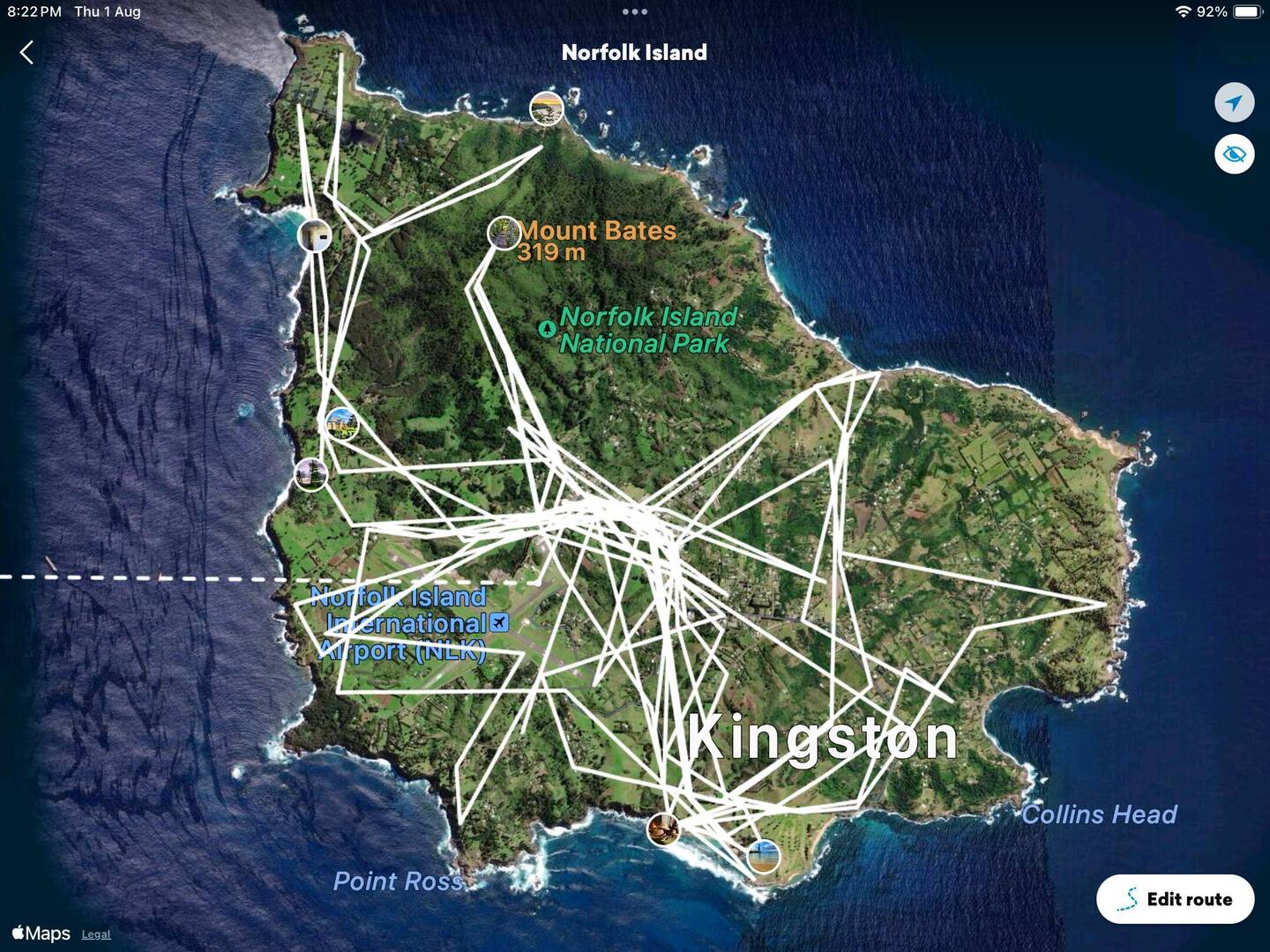 Map of my travels
