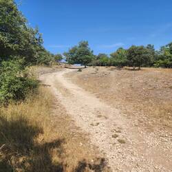 very hot and desolate