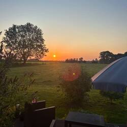 Was für ein schöner Sonnenaufgang