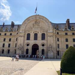 The exterior of Musee de l'Armee.