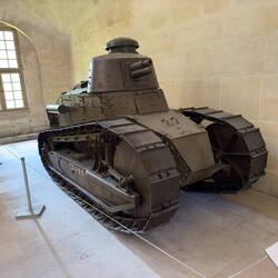Renault FT tank from World War II, Musee de l'Armee.