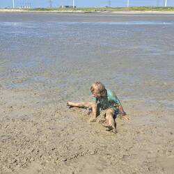 ...und dann begann der Spass im Schlamm....