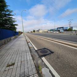 Walking through the very industrial Villafria suburb of Burgos