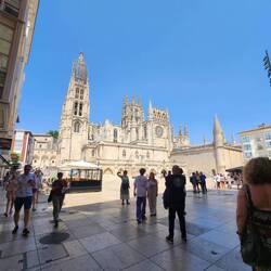 The massive cathedral Santa Maria XIII th C.