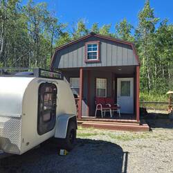 Our cabin for 2 nights