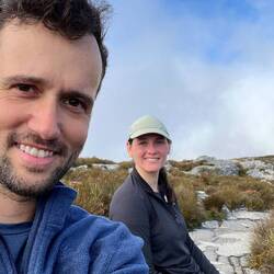 Puh, geschafft! Erst mal eine Verschnaufpause machen