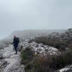 Auf dem Plateau & der Abstieg