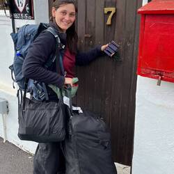 Wir kommen bei unserer Unterkunft an