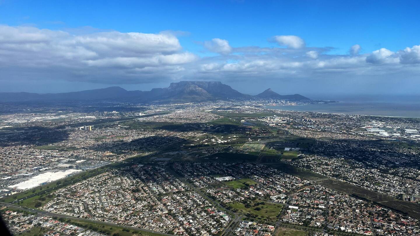 "Wow, Kapstadt von oben"