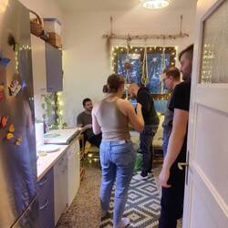 Küchenparties sind immer die besten