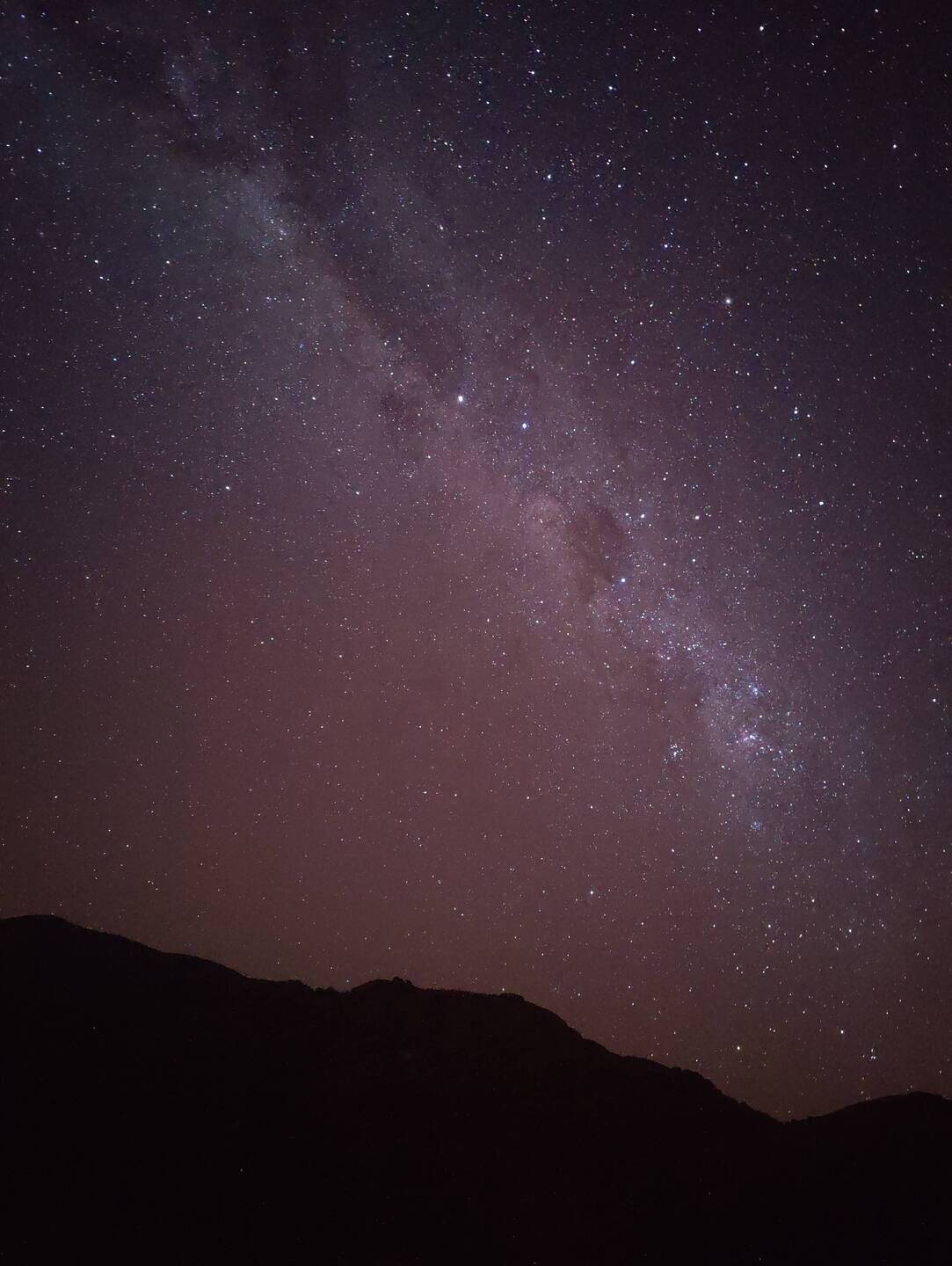 Die Milchstraße in ihrer vollen Pracht