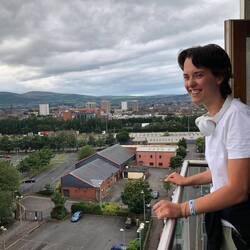 Unser Aussicht aus dem Airbnb