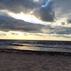 Abendstimmung am Strande