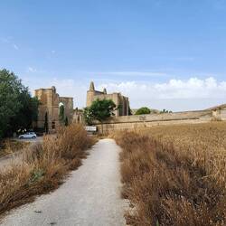 Getting closer: see the wall