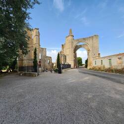 Wow! The ruins of the ancient convento de San Antón XIVth C.