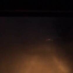 Links ist der Abgrund zum Panj