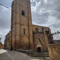 The other end of the San Juan church