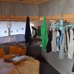 Mussten im Womo nachtrocknen