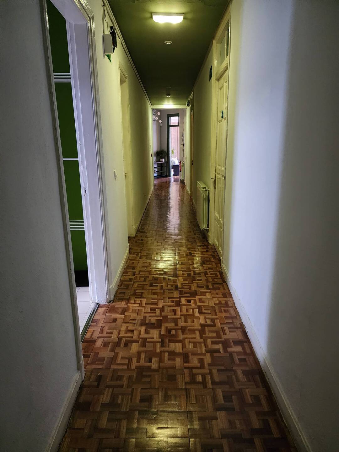 The albergue hallway