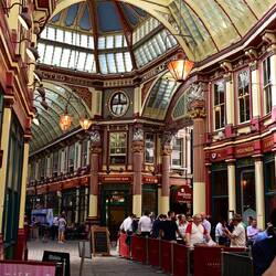 The atmospheric Leadenhall Market