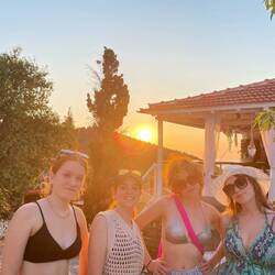 The sunset