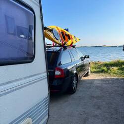 ..welche direkt am Meer, der Lillebælt endet.