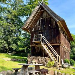 Zurück in Oberhaverbeck beginnt die Weiterfahrt..