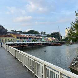 Überteuertes Essen an den Quays