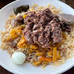 Plov; eines der nationalen Gerichte