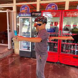 Mein Helm und meine Sonnenbrille