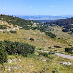 Descent towards Zabljak